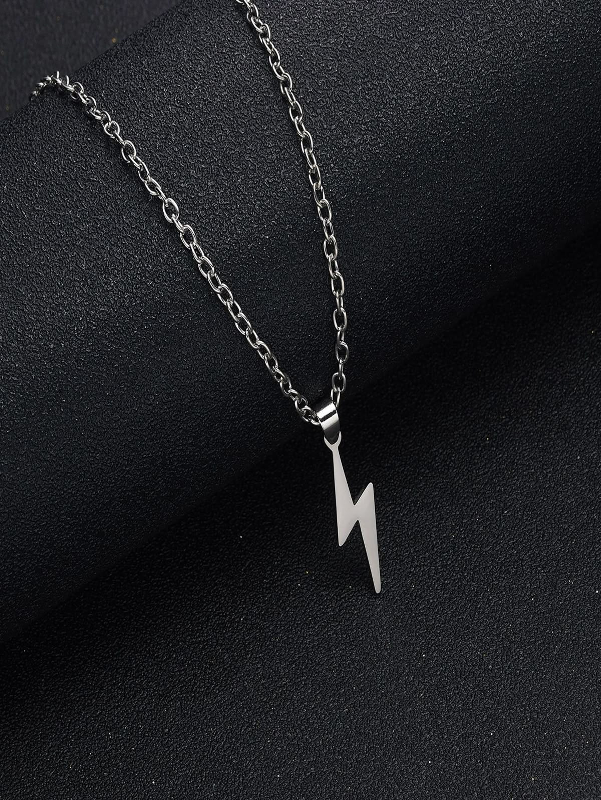 Bolt necklace