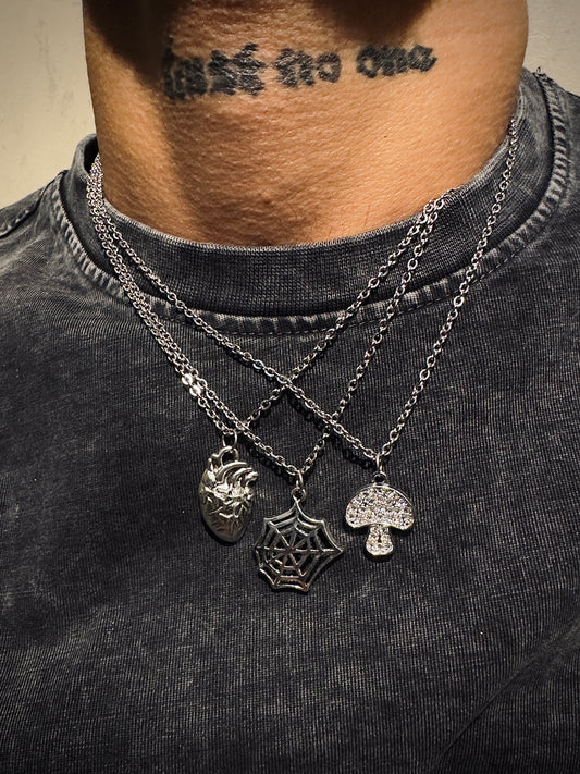 mushroom & heart set