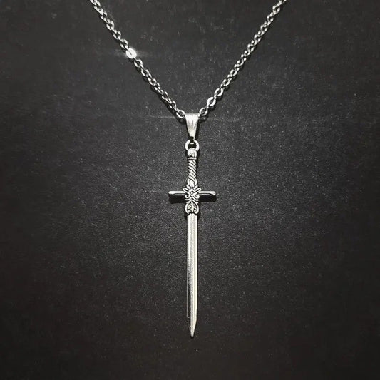 Greece sword necklace