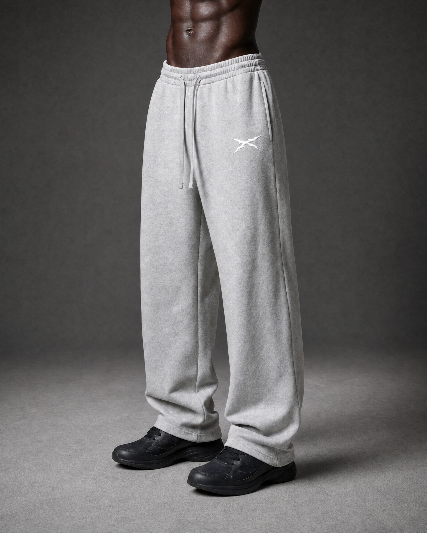 LIGHT GREY X SWEATPANTS