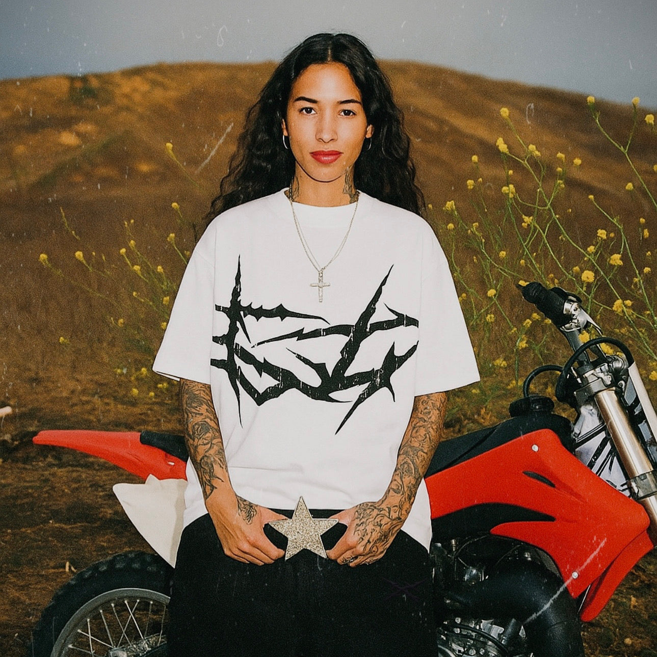 New Bc white tee