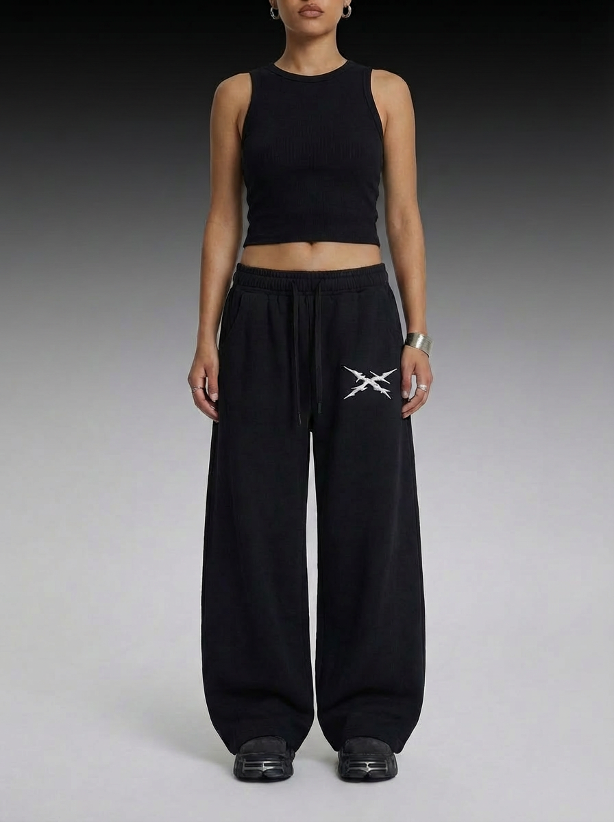 BC SWEATPANTS WHITE X