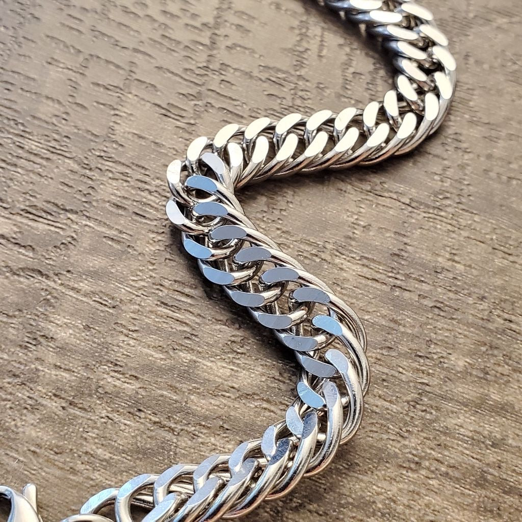 Iced out miami bracelet & link bracelet