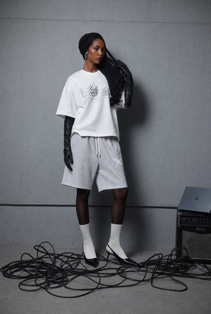 BC GREY BAGGY SHORT