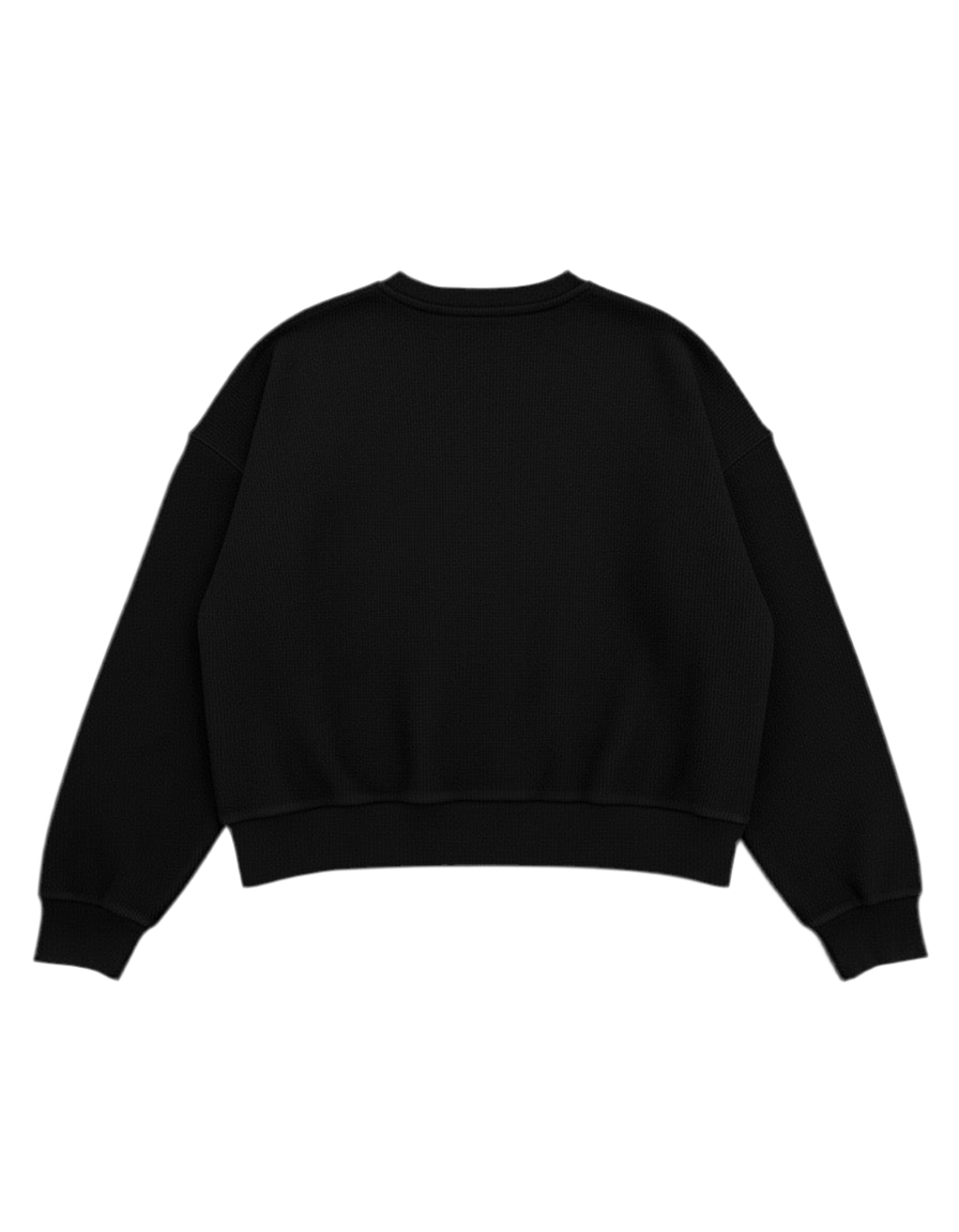 Plain boxy fit *25 sweater