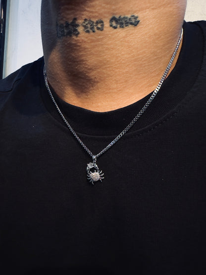 THE ICY SCORPION NECKLACE