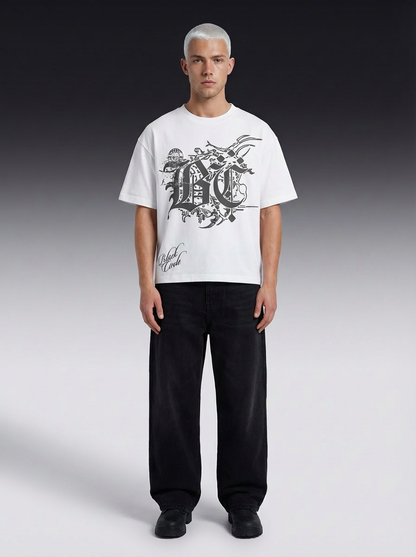 DARKSIGN WHITE TEE