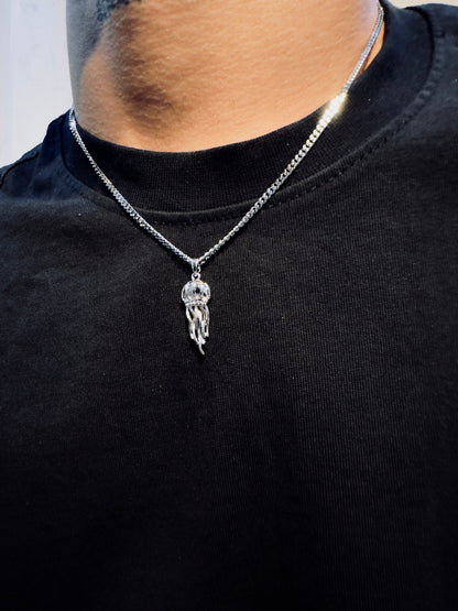 Jellyfish necklace