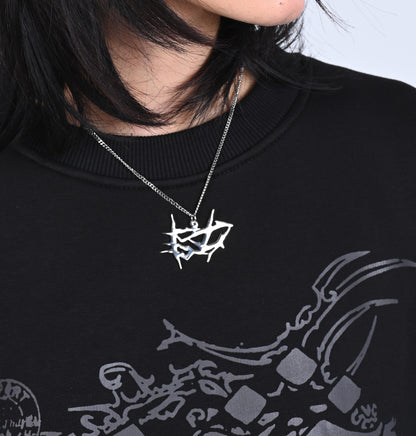 BLACK CIRCLE S25 NECKLACE