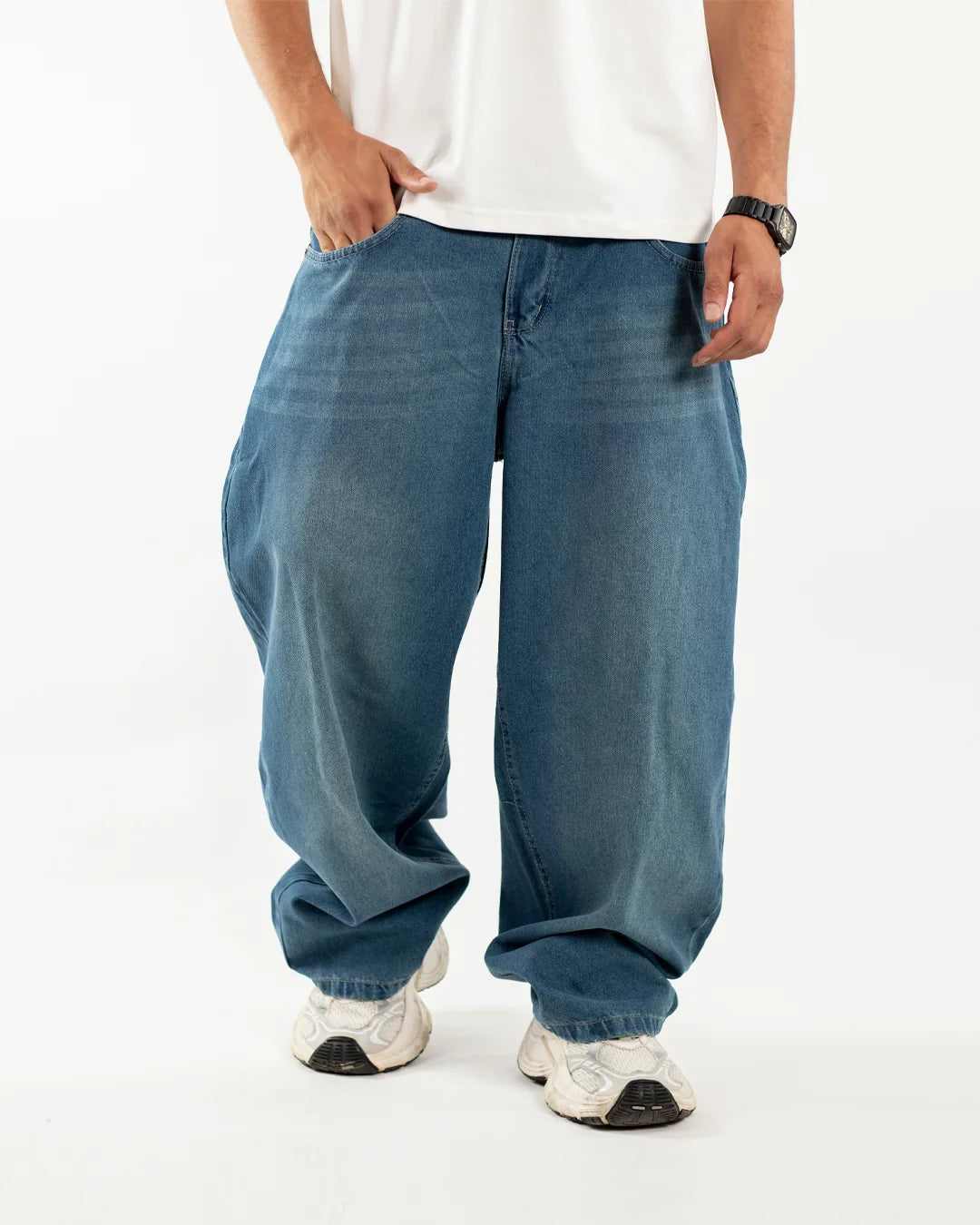 Acid blue jeans