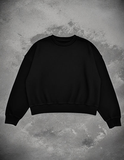 Plain boxy fit *25 sweater