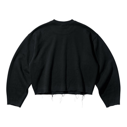 NIGHTFALL PLAIN BLACK CREWNECK