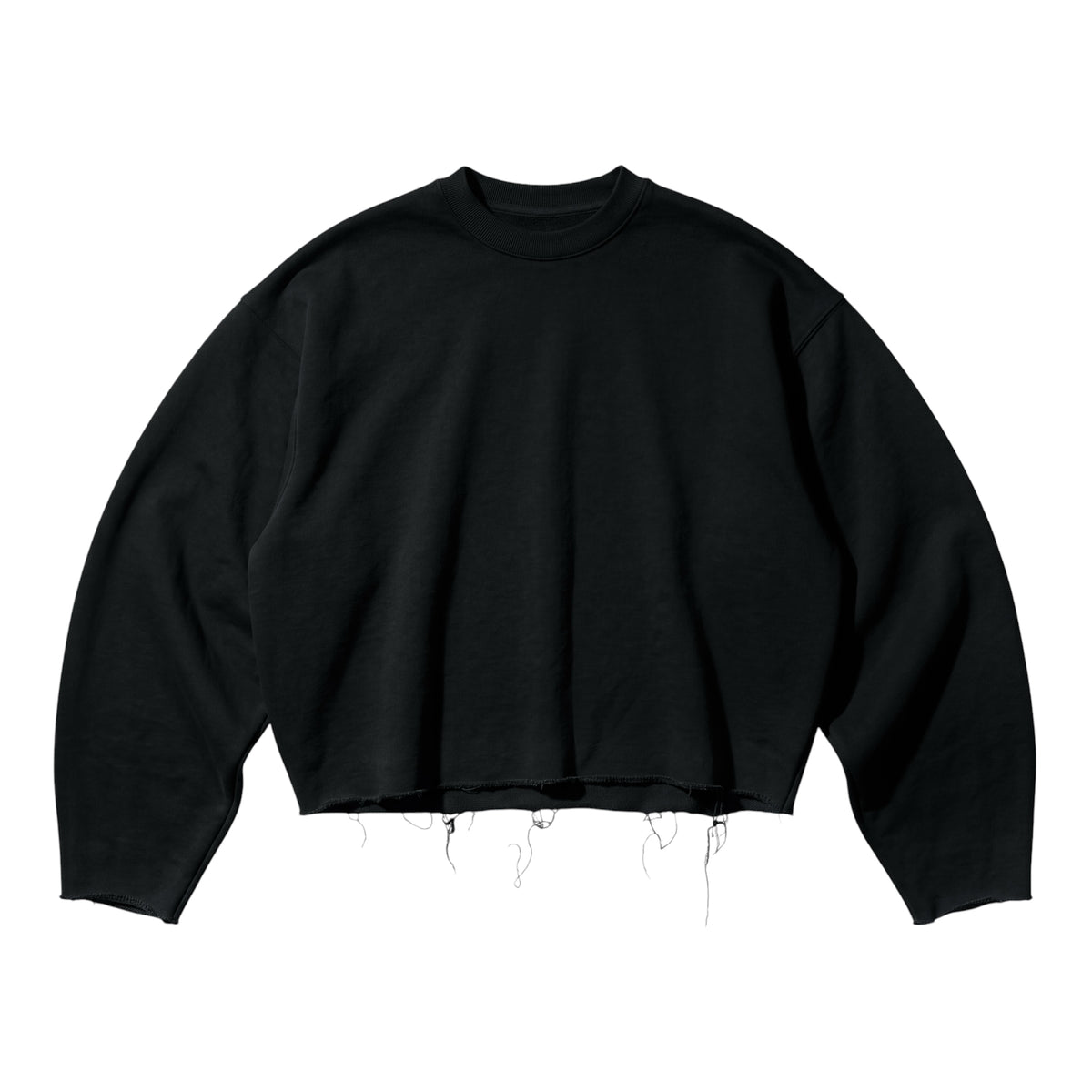 NIGHTFALL PLAIN BLACK CREWNECK