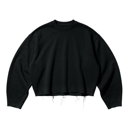 NIGHTFALL PLAIN BLACK CREWNECK