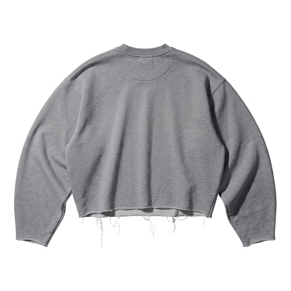 NIGHTFALL PLAIN LIGHT GREY CREWNECK
