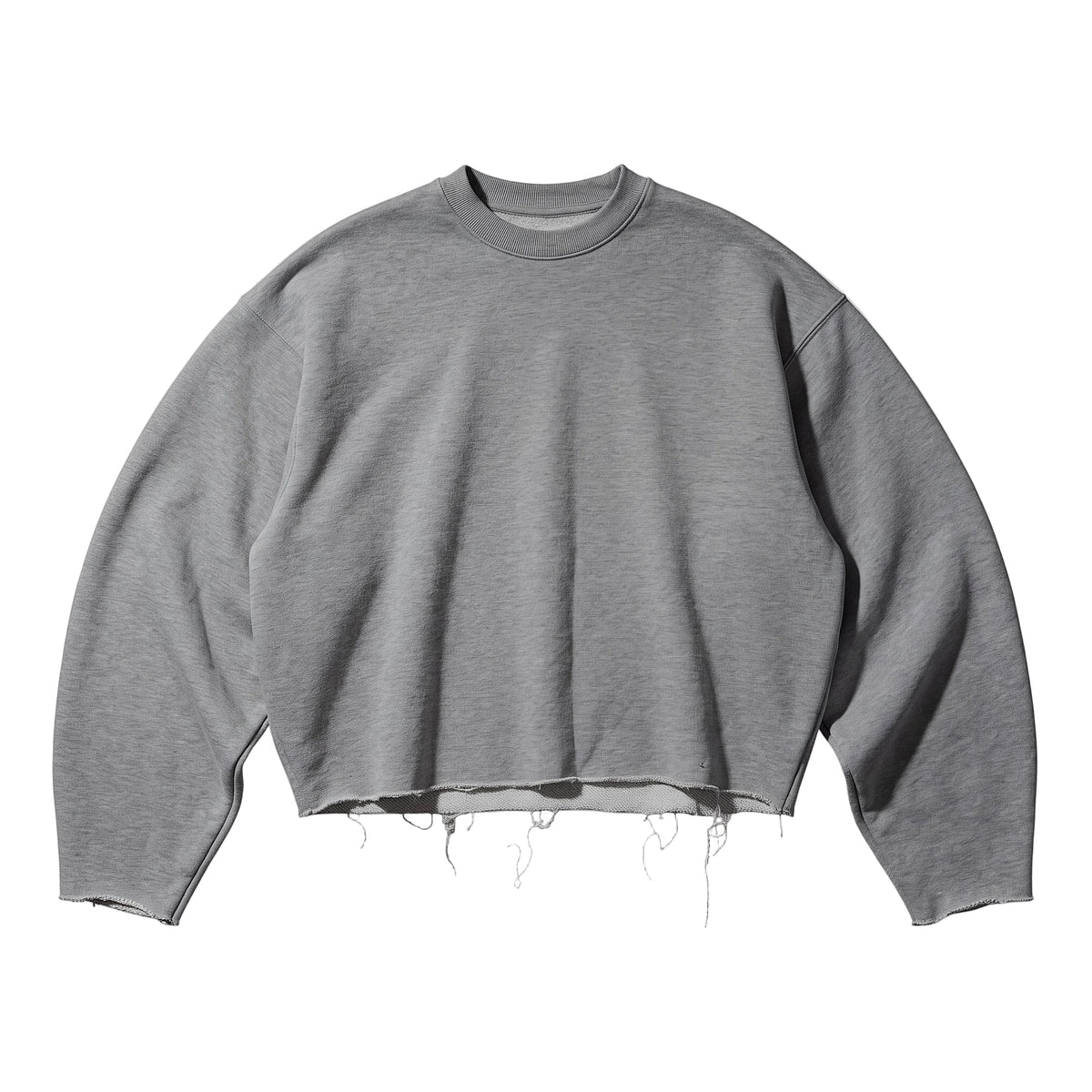 NIGHTFALL PLAIN LIGHT GREY CREWNECK