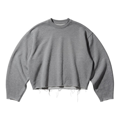 NIGHTFALL PLAIN LIGHT GREY CREWNECK