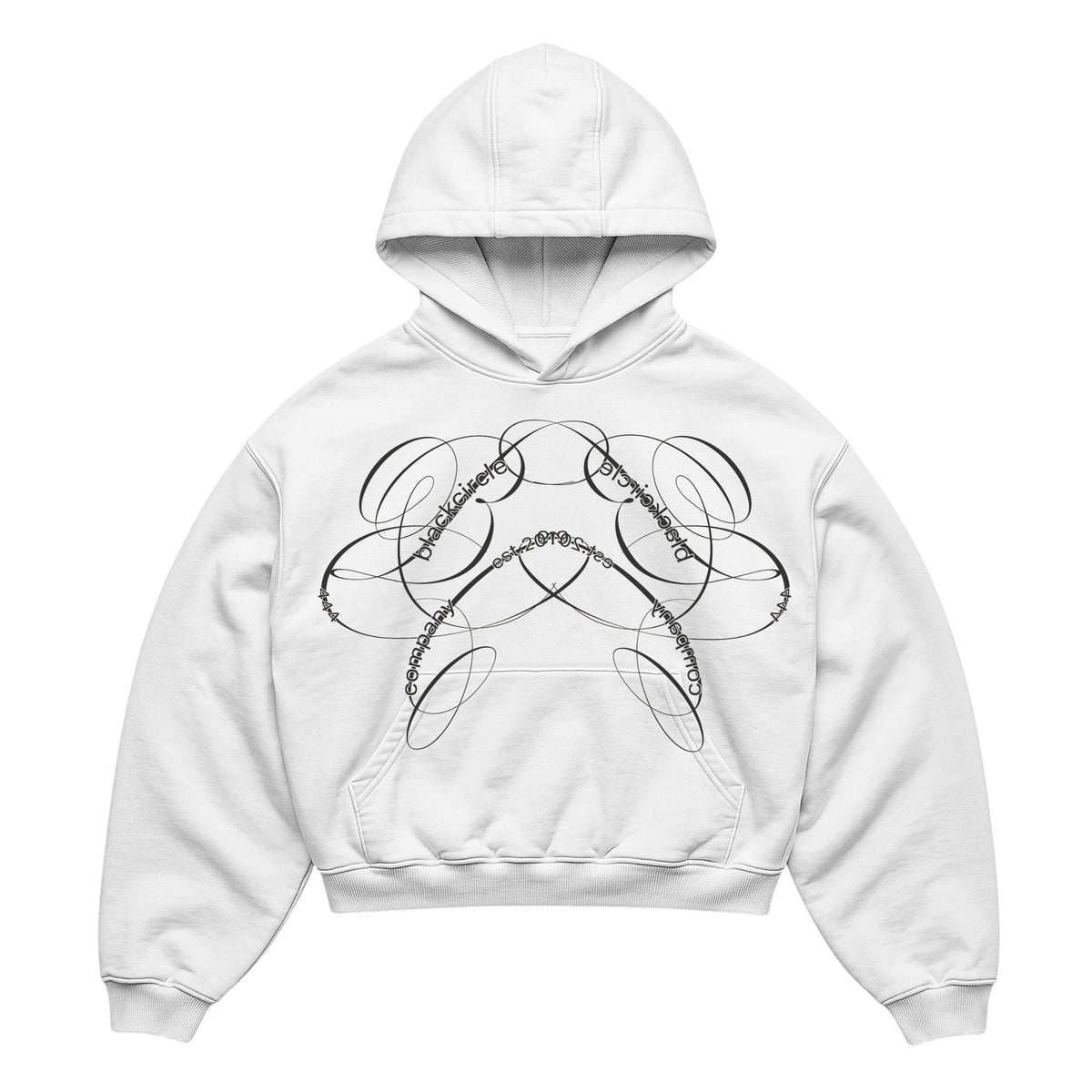 THE “444” WHITE HOODIE
