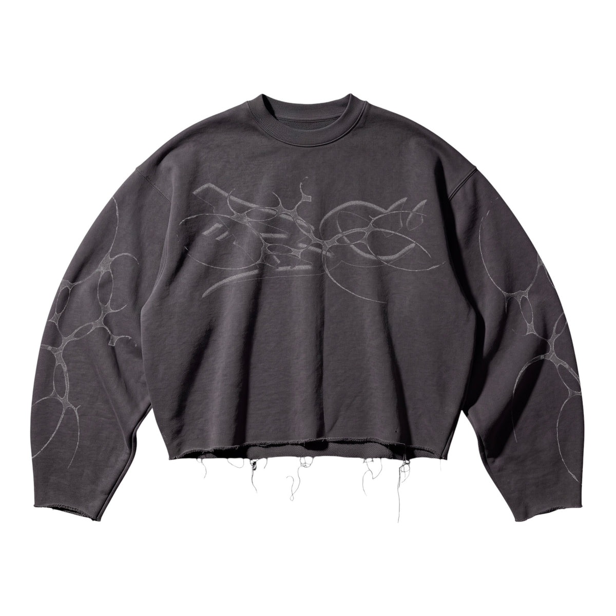 THE BC NIGHTFALL GRAY CREWNECK