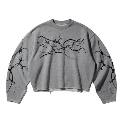 THE BC NIGHTFALL LIGHT GRAY CREWNECK