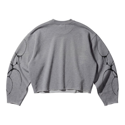THE BC NIGHTFALL LIGHT GRAY CREWNECK