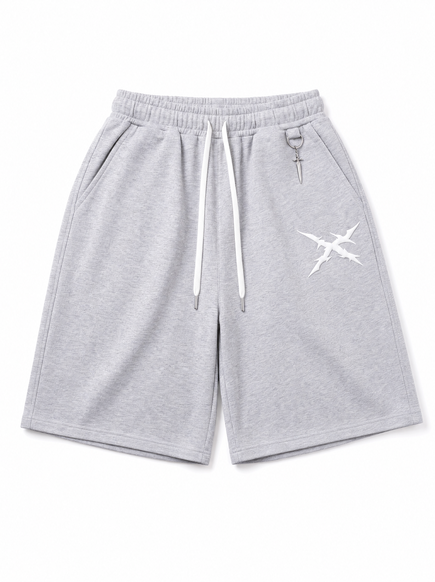 BC GREY BAGGY SHORT